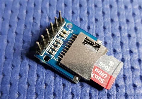 Toradh íomhá ar microSD Card Arduino Module Dimensions