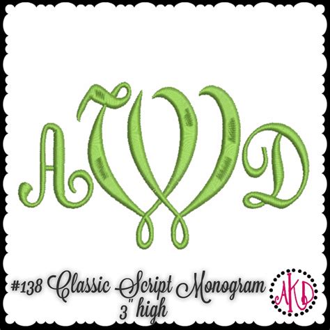 Toradh íomhá ar Micro Script Embroidery Designs