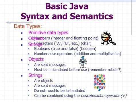 Toradh íomhá ar Semantics and Syntax in Java Animation
