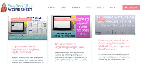 Image result for Classroom Website Examples