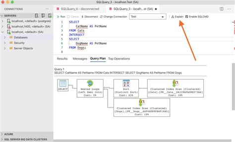 Toradh íomhá ar Explain Query Plan in SQL Queries