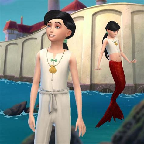 Image result for Sims 4 Little Mermaid Loading Screen