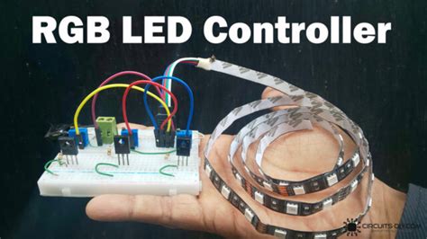 RGB LED Arduino Controller Circuits に対する画像結果