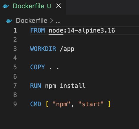 Image result for Create a Dockerfile