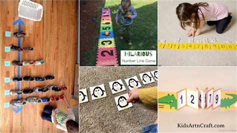 Image result for Image Kids Representing a Number Line