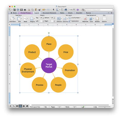 How to Create a Diagram in Word に対する画像結果