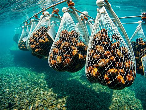 Toradh íomhá ar Oyster Farming Process