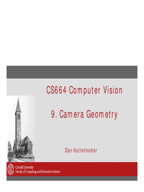 Image result for Geometry Cameras Model in Computer Vision