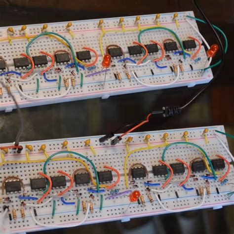 Toradh íomhá ar 555 Timer Decade Counter