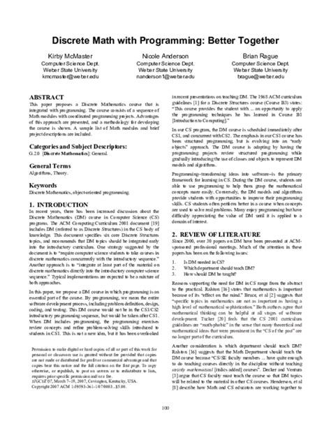 Discrete Mathematics Programming に対する画像結果