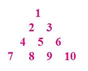 Image result for Number Pyramid Pattern
