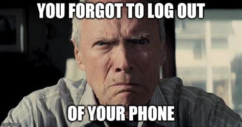 Image result for Log Out Computer Meme