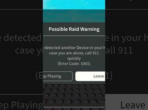 Image result for Possible Raid Warning Roblox