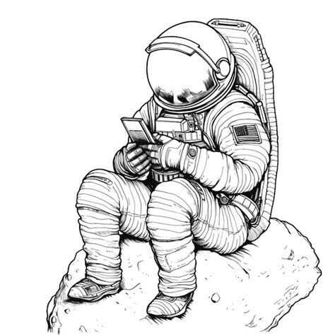 59,000+ Astronaut Sketch Pictures