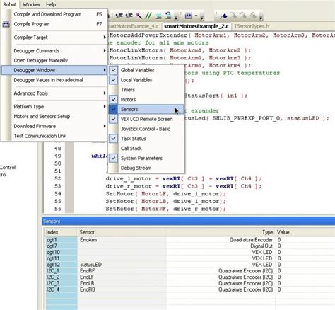 Toradh íomhá ar ROBOTC Coding