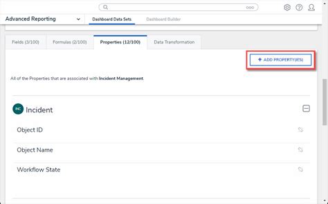 Add Properties GUI に対する画像結果