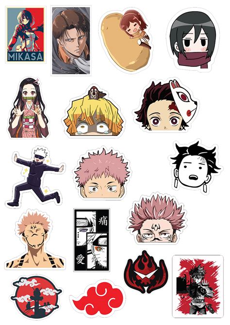 Afbeeldingsresultaten voor Anime Computer Stickers