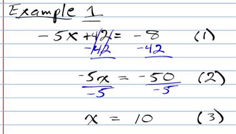 Image result for Example of Two Step Equation