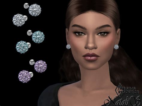 Image result for Sims 4 Stud Earrings