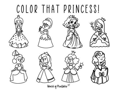 Princess Printable Coloring Pages に対する画像結果