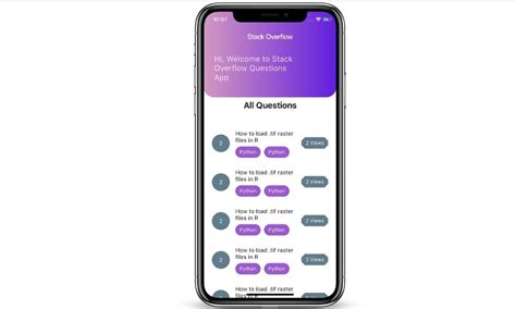 Flutter Example App に対する画像結果