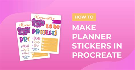 Toradh íomhá ar Procreate Planner Stickers Idea