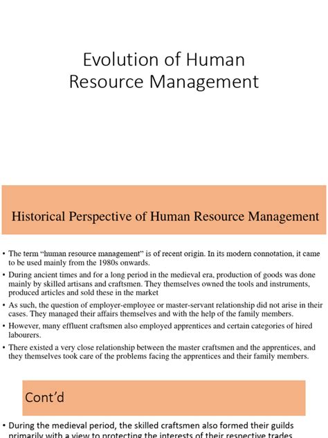 Image result for Evolution of Human Resource Management