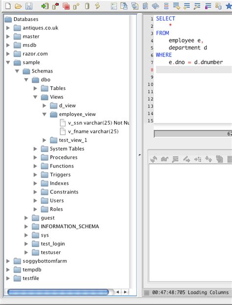 GUI for MS SQL Server-साठीचा प्रतिमा निकाल