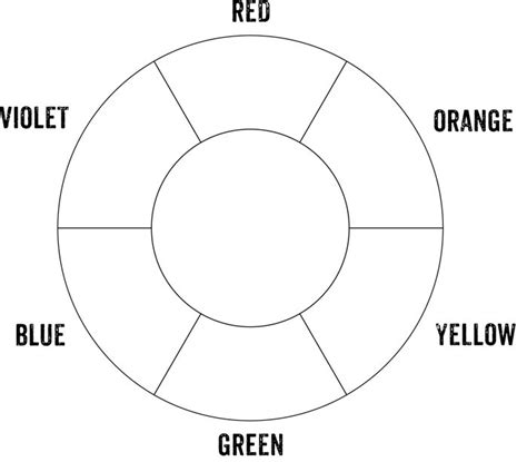 Image result for Printable Color Wheel PDF