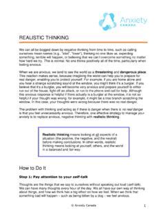Image result for Realistic Thinking PDF