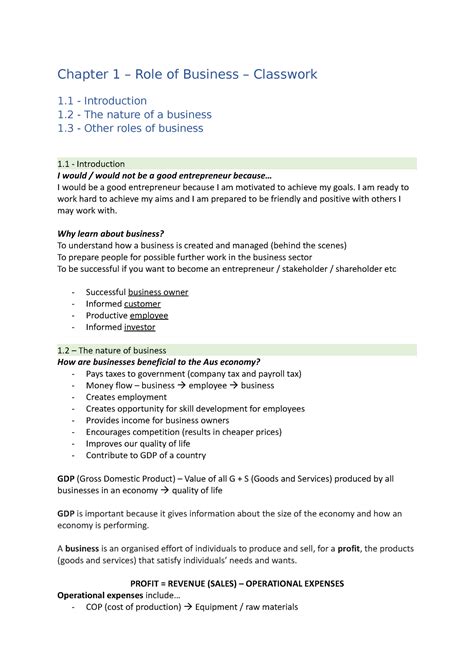 Small Business Management Class Work Example に対する画像結果