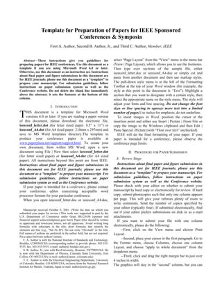 Image result for IEEE Abstract Examples