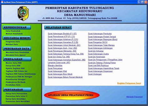 Image result for Contoh Mockup Aplikasi Desa