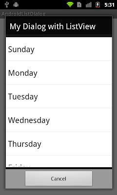 Toradh íomhá ar Android Select Dialog