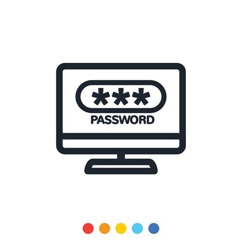 Image result for Computer Password Icon
