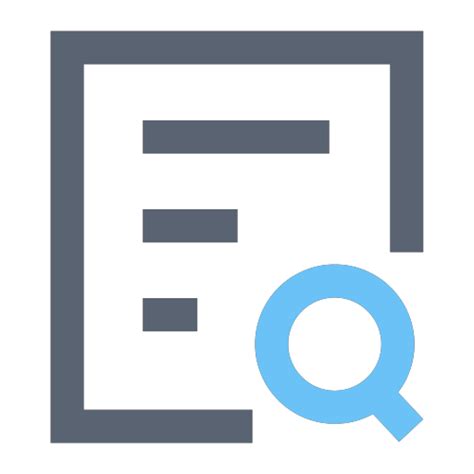 Image result for Query Icon Blue Square