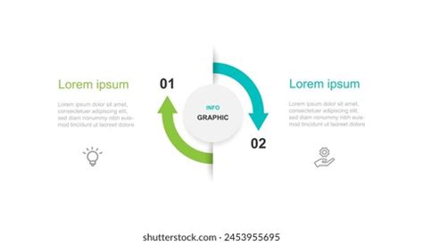 Afbeeldingsresultaten voor 2 Step Process Infographic Template