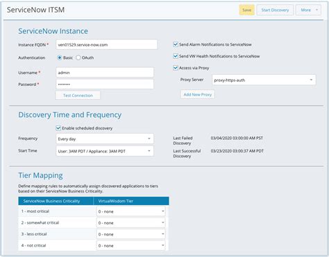 Toradh íomhá ar ServiceNow Instance Sections