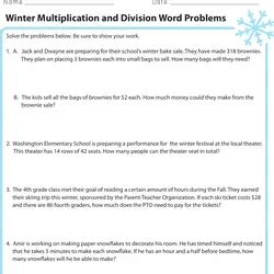 Image result for 4th Grade Division Word Problems Worksheet