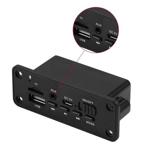 Image result for 5V Car Bluetooth MP3 Decoder Board Audio Module