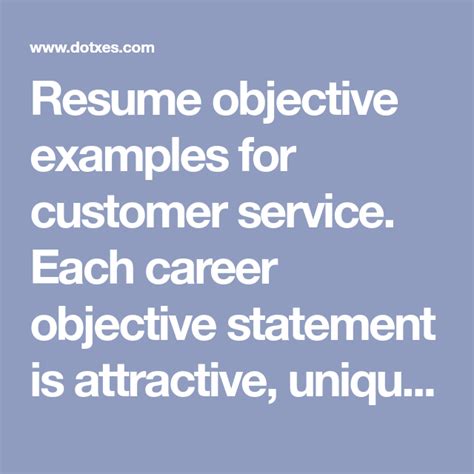 Image result for Customer Service Job Objective