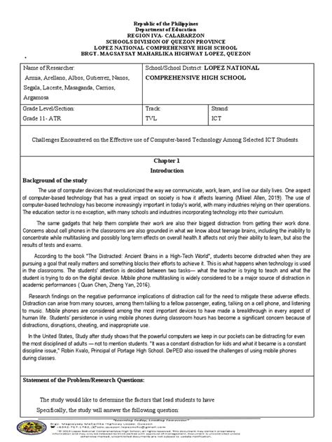 Toradh íomhá ar Practical Research 1 Learning Activity Sheets