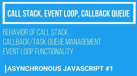 Afbeeldingsresultaten voor Call Stack and Event Queue