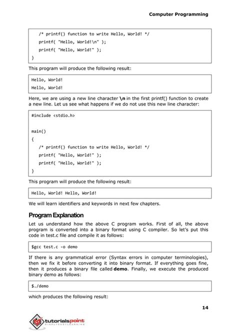 Image result for Coding Tutorial PDF