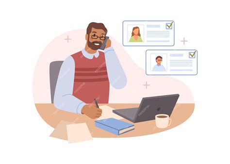 Résultat d’images pour Job Interview Conversation Vector Images