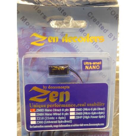 Toradh íomhá ar 8 Pin Direct DCC Decoder