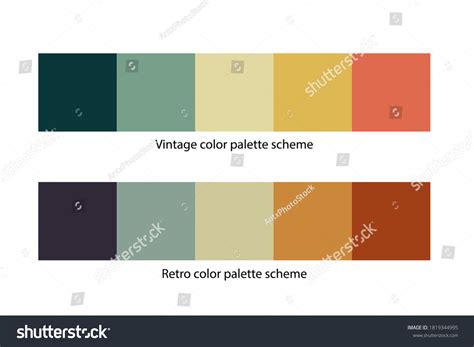 Image result for Retro Color Scheme