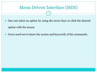 Image result for Menu-Driven Operating System