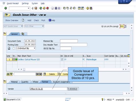 Image result for Consignment Process in SAP mm Step by Step