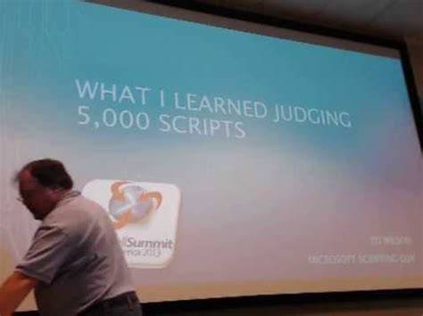 Image result for Ed Wilson PowerShell Script